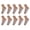 Coffee, variant on Lanceasy 10 Pairs Tourmaline Health Socks Foot Massage Body Shaping Stretch Thin Non-Slip