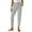 Gray, variant on UAMVSH Cargo Pants for Women Dress Business Casual Skinny Pants with Pockets Ankle Length Yoga Stretchy Ladies Trendy Work Lounge Pants