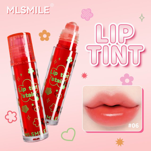 Ganfancp Color Lip Dyes Taza Antiadherente Lip Glaze Easy To Color Lipstick Lip Gloss + Transparent Lip Oil Liquidación 1* Brillo de Labios