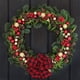 thumbnail image 4 of Bearachild Navidad Wired Edge Ribbon DIY Plaid Decorativo Arpillera Navidad Ambiente Decoración Fiesta Caja Artesanía Negro Rojo 5m Type3 NO3, 4 of 6