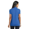 thumbnail image 2 of Port Authority Ladies Cotton Touch Performance Polo-XL (Strong Blue), 2 of 6