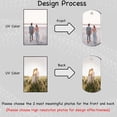 thumbnail image 4 of ReTeiv Double-sided Custom Keychain with Picture Personalized Keychains with Engraving Photo for Men, Dad, Boyfriend Gifts (1.1in*1.97in), 4 of 8
