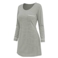 thumbnail image 7 of Sheghy Fall Long Sleeve Relaxed Flowy Maxi Long Dresses for Women Gray, 7 of 7