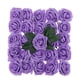 thumbnail image 1 of 25 unidades/bolsa de cabezas de rosas de espuma de 8 cm, flores artificiales para decoración de bodas y fiestas. Púrpura, 1 of 9