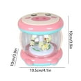 thumbnail image 6 of Staron Children Carousel Hand Drum with Light Music, Educational Clap Drum for Boys and Girls, Safe Musical Toy for Indoor Outdoor and Sensory Play, 6 of 6