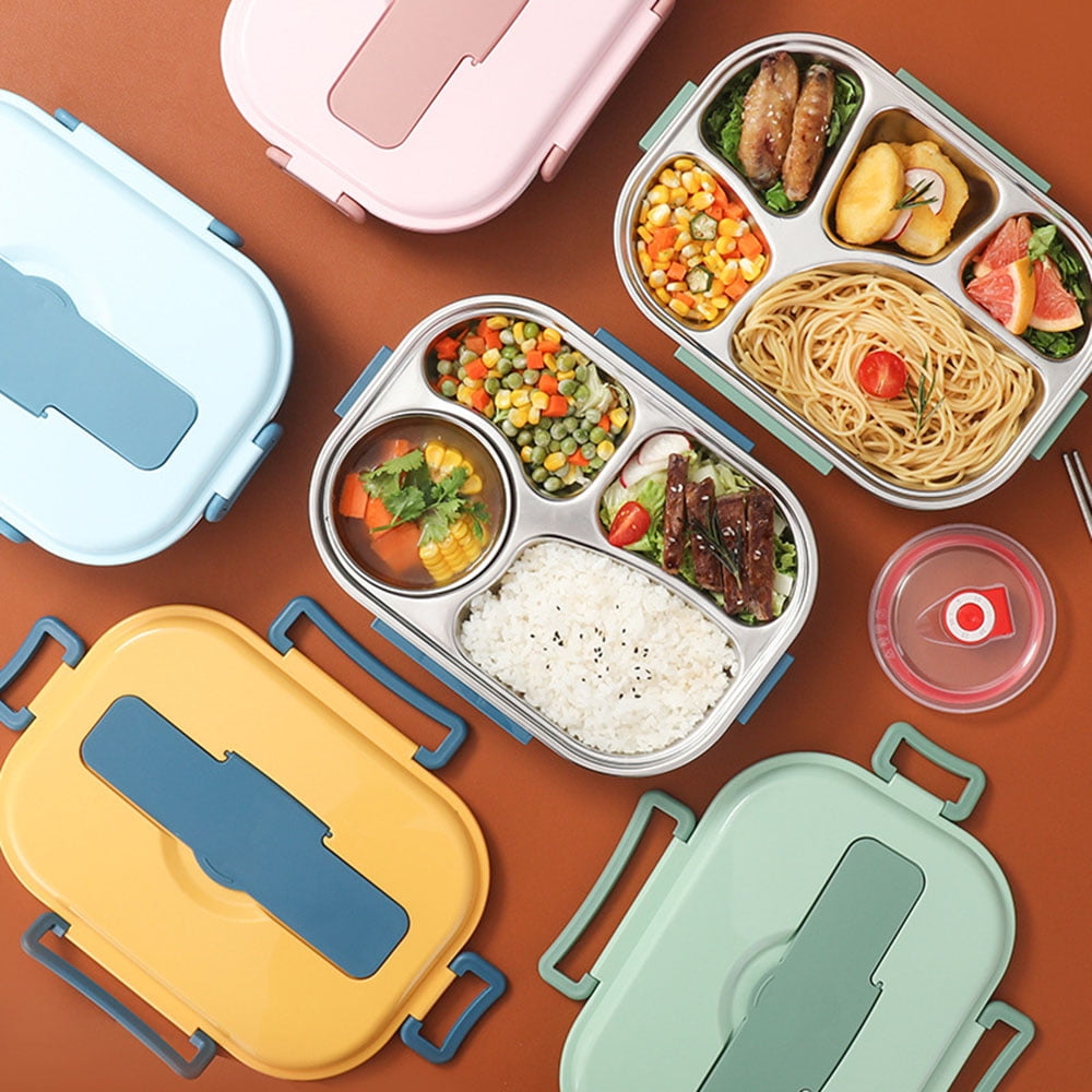 Hot Selling Portable Creative Lunch Four Compartments Box Bento Box for  Kids - China Bento Lunch Box and Bento Box price