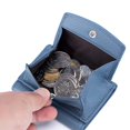 thumbnail image 4 of Small Wallet For Women Rfid Leather Compact Card Wallets Womens Thin Front Pocket Purse(Black), 4 of 9