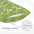 thumbnail image 3 of Sikiie Cartoon Duck Print Plush Pillow Cover, Wrinkle-proof and Stain-resistant Pillow Protector without Pillow Core, Home Decoration-20"x30", 3 of 6