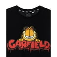 thumbnail image 3 of Garfield T-Shirt Noir à Manches Courtes pour Hommes, 3 of 7