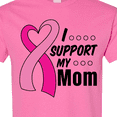 thumbnail image 4 of Inktastic Breast Cancer Awareness I Support My Mom with Pink Ribbon T-Shirt, 4 of 5