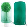 thumbnail image 3 of Winter Zipper Plant Covers - Warm Plant Protection Cover Bags, Frost Cloth Blanket Protecting Fruit Tree Potted Plants from Freezing Animals Eating(S,White), 3 of 3