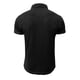 thumbnail image 4 of Camisas Elvqul de Hombre Negro Manga Corta de Color Sólido Botones Algodón Deportivas con Solapa Playa, 4 of 6