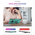 thumbnail image 3 of Funda Androgate para Samsung Galaxy S9 con soporte de anillo y protectores de pantalla, 3 of 7