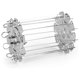 thumbnail image 1 of Rotisserie Skewers Needle Cage Oven Kebab Maker Grill Tools, 1 of 5