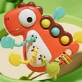 thumbnail image 5 of KOYPTL Montessori Toys For Newborns 0-6-12-18 Months,Cute Dinosaur Safe And Soft Sensory Toys Can Be Bited And Grasping,Training Toys For Infants Kids Boys Girls 1-3+,Birthday Christmas Gift, 5 of 6