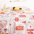 thumbnail image 6 of Rectangle Christmas Table Cloth, Oil-Proof Spill-Proof and Water Resistance Tablecloth, Decorative Fabric Table Cover for Outdoor and Indoor Use, 6 of 8