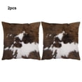 thumbnail image 4 of VONKY Réutilisable Velours Housse de Coussin Paon Vert Impression Fermeture à Glissière Confortable Texture Fine QJB3951, 4 of 6