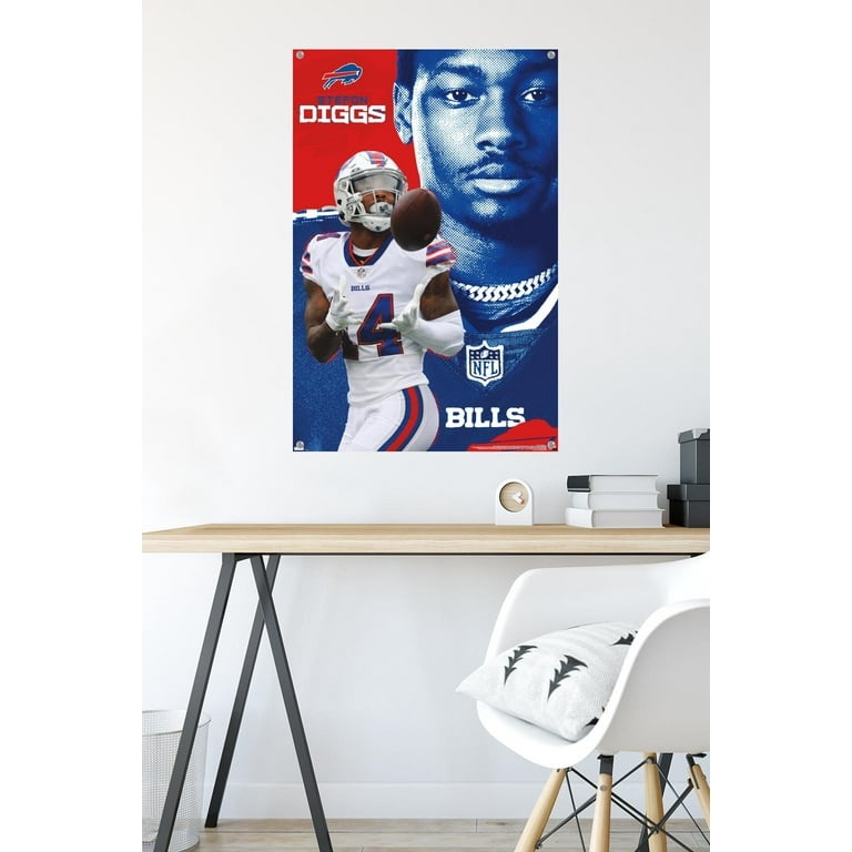 Trends International Nfl Buffalo Bills - Stefon Diggs 20 Framed