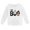 White, variant on Kids Halloween Print Crewneck Sweatshirt Long Sleeve Pumpkin Pullover For Kids