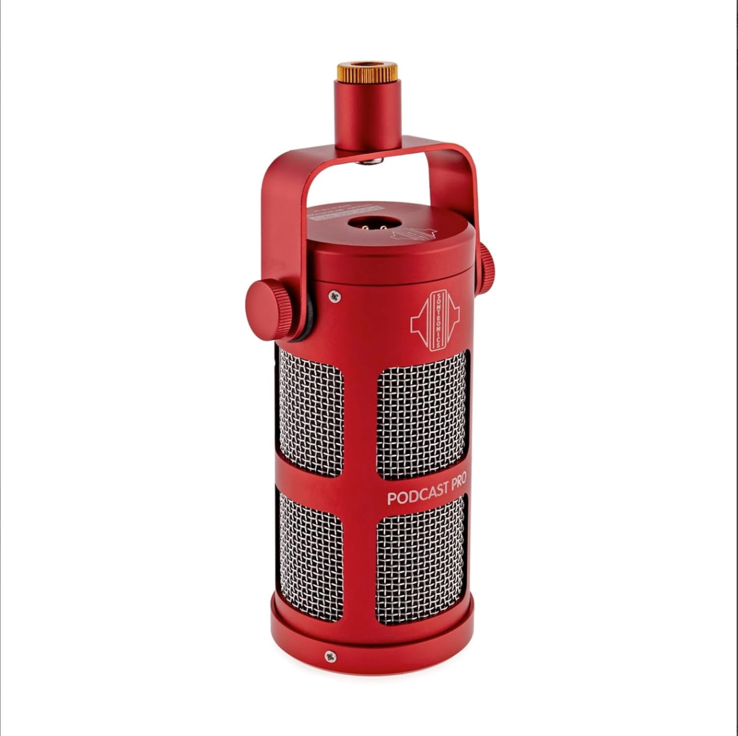 Sontronics Podcast Pro - Dynamic Podcast / Streaming / Broadcast / Gaming Microphone. Red
