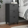 thumbnail image 5 of vidaXL Bedside Cabinet Accent End Table Bedroom Furniture Solid Wood Pine, 5 of 25