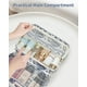 thumbnail image 5 of Neceser de viaje Narwey Small para mujer, impermeable, de nailon, 5 of 7