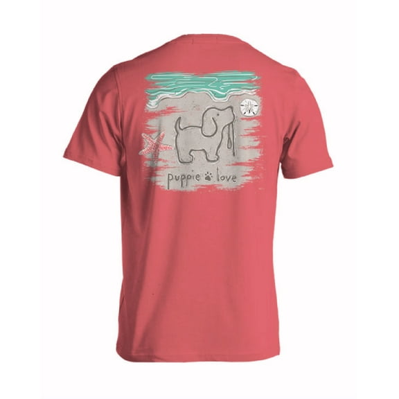 Puppie Love Dog Sand Pup Short Sleeve T-Shirt