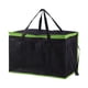 thumbnail image 3 of Bolsa de entrega aislada Tota de compras de comestibles Bolsa de transporte Pizza Calentante de transporte para comercio personal de compras para el Borde verde negro, 3 of 8
