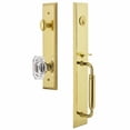 thumbnail image 3 of Grandeur Fifth Avenue C Grip Dummy Handleset with Baguette Crystal Interior Knob, 3 of 5