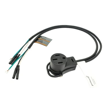 Parkworld 63593 Inverter Generator Parallel Kit Terminals with Cable to RV/EV 50A 14-50R Female, 120V/240V, 40A, 3FT