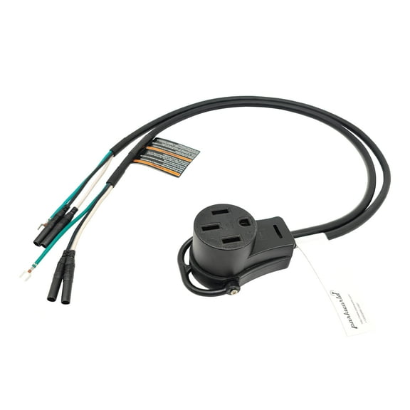 Parkworld 63593 Inverter Generator Parallel Kit Terminals with Cable to RV/EV 50A 14-50R Female, 120V/240V, 40A, 3FT
