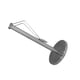 thumbnail image 2 of Toystoory Rollo de toallas de papel de cocina Soporte vertical Bolsa de basura de plástico inoxidable Soporte para rollos Organizadores de utensilios de cocina Toystoory HA4509-00B, 2 of 6