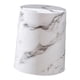 thumbnail image 4 of Cubo de basura con diseño de mármol y tapa giratoria, moderno para la cocina. Fácil mantenimiento. Blanco Talla S, 4 of 9