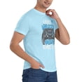 thumbnail image 5 of Level 11 Unlocked Awesome Since 2010 Men'S Basic Short Sleeve T-Shirt Sky Blue Small, 5 of 5