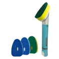thumbnail image 5 of Smilyeez Dishwand Starter Kit with (1) Smilyeez Dishwand,  (4) Variety of Sponges and (1) Reusable Clip, 5 of 14