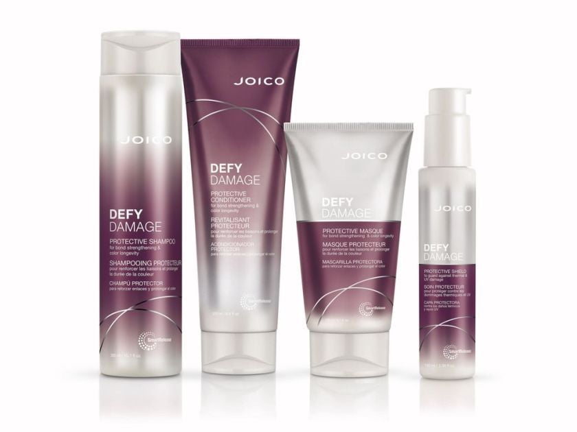 Joico Defy Damage Shampoo, Conditioner, Masque, Shield 4pc Set