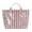 Green, variant on Striped PVC Tote Bag Waterproof Glossy Large Capacity Beach Handbag for Women Shopping Travel Daily, Gift