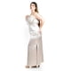 thumbnail image 2 of Vestido de escote drapeado Roman Fashion /Tallas Extras, 2005 (Hueso) beige 38, 2 of 6