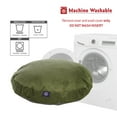 thumbnail image 5 of Majestic Pet | Villa Velvet Round Pet Bed For Dogs, Removable Cover, Fern, Small, 5 of 5