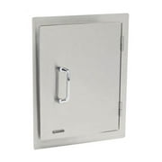 Bull 18-Inch Right Hinged Stainless Steel Single Access Door - Vertical - 89975