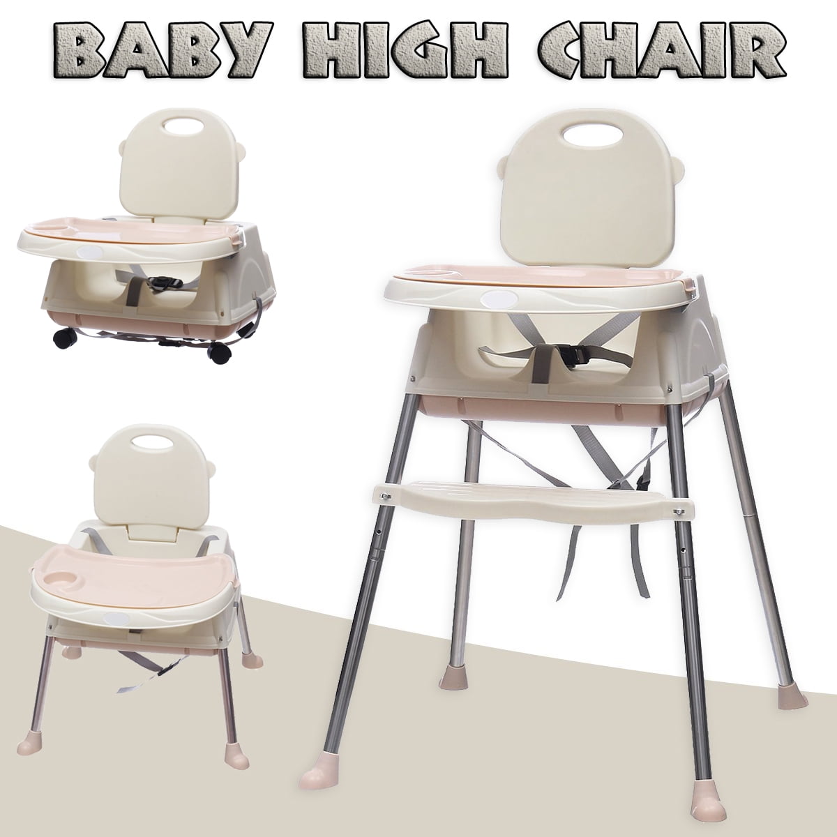 play kitchen with high chair