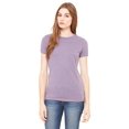 thumbnail image 1 of The Bella + Canvas Ladies The Favorite T-Shirt - HEATHER PURPLE - S, 1 of 2