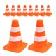 thumbnail image 1 of 10pcs Mini Traffic Cones Models Sand Table Traffic Cones Models Small Parking Cone Toys, 1 of 3