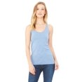 thumbnail image 1 of The Bella + Canvas Ladies Triblend Racerback Tank Top - BLUE TRIBLEND - L, 1 of 2