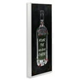 thumbnail image 4 of Stupell Industries Pour Holiday Cheer Bottle Holiday Painting White Framed Art Prints Wall Art, 10 x 24, 4 of 10