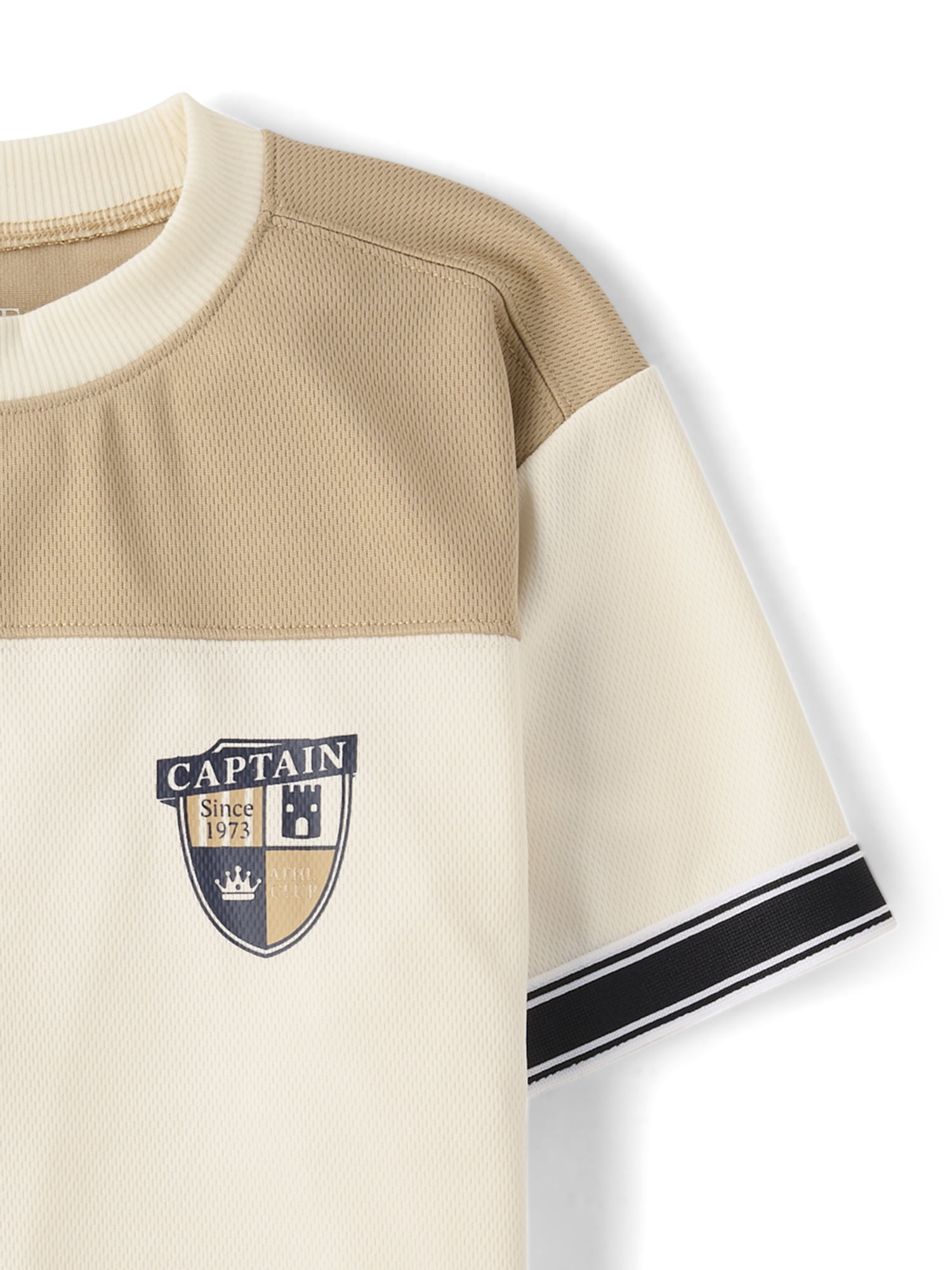 The Children's Place Boys Quick Dry Short Sleeve Football Top, Sizes XS-XXL