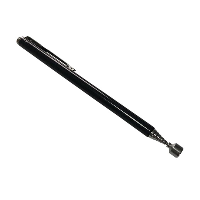koolsoo Extendable Pickup Tool Portable Metal Practical Hand Tools Sturdy Picking up Rod Black