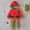 Red, variant on Elf Toddler Outfit Long Sleeve Elf Hooded Rompers Jumpsuits Party Dress Up Baby Girl First Christmas Outfit 3-6 Months