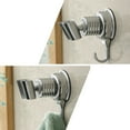 thumbnail image 3 of Bathroom Nailless Universal Shower Wall Mount Bracket Adjustable Shower Holder Bathroom Sprayer Holder, 3 of 6