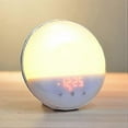 thumbnail image 1 of 2024 Wake Up Light Alarm Clock With Sunrise And Sunset Simulation, Bedside Night Light, 20 Levels Brightn, 1 of 4